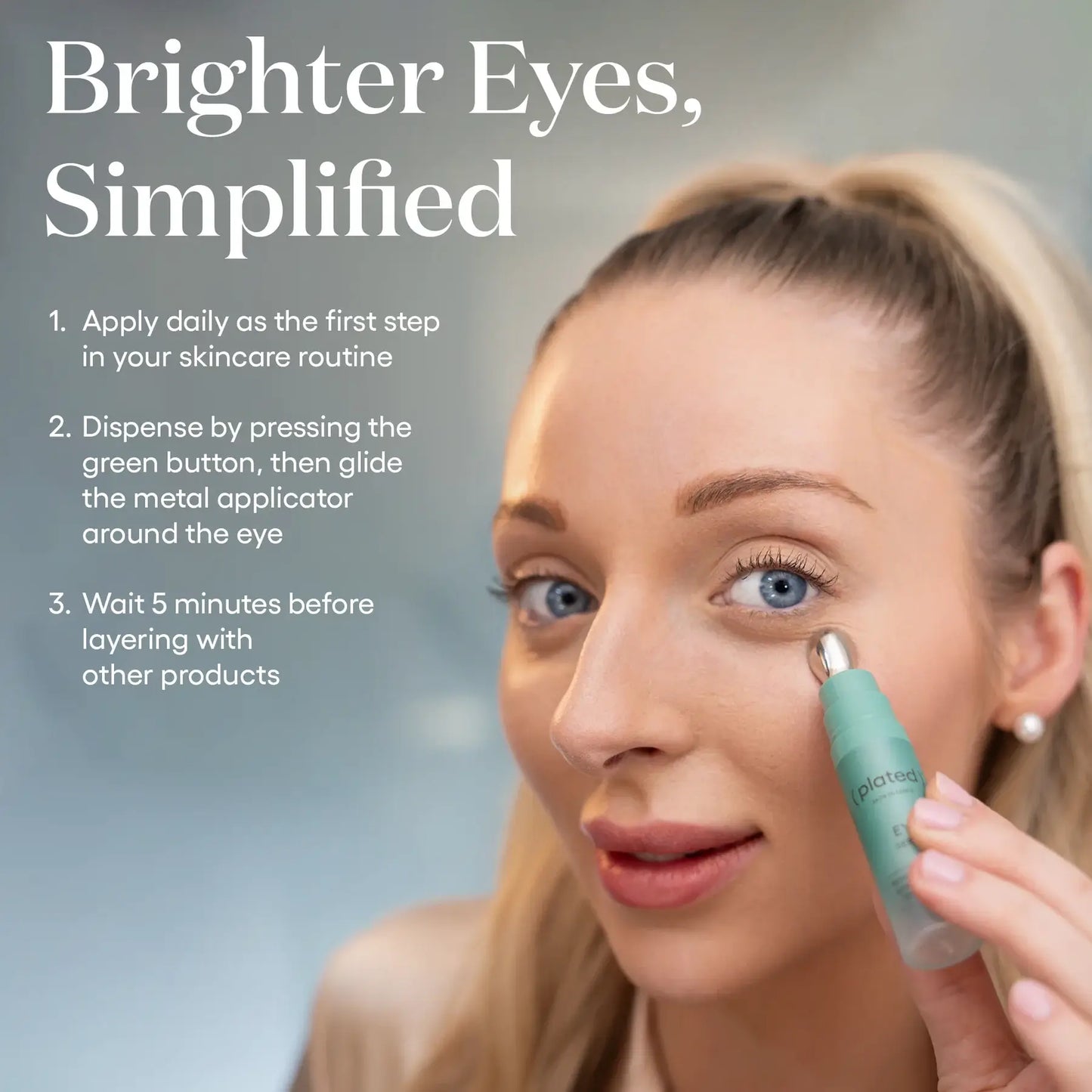 How to use Plated Eye Serum