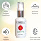 Verabella Glow Serum with Hyaluronic Acid boosts collagen and diminishes fine lines and wrinkles
