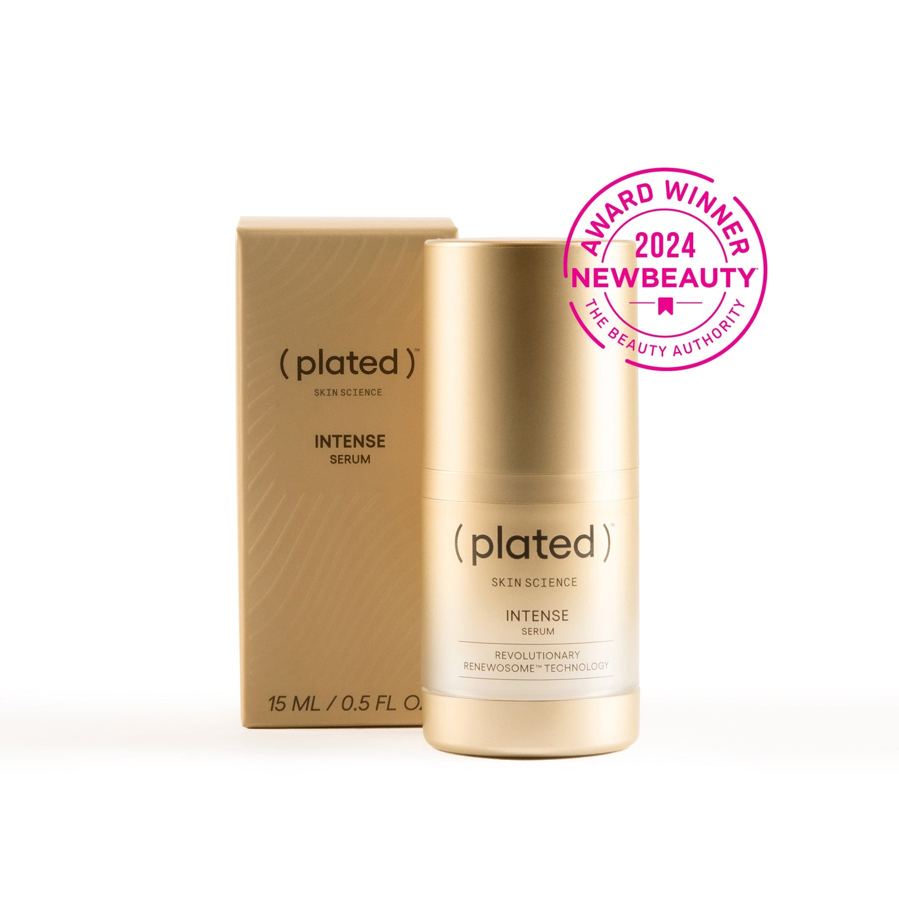 Plated Skin Science Intense Serum - 2024 New Beauty Award Winner