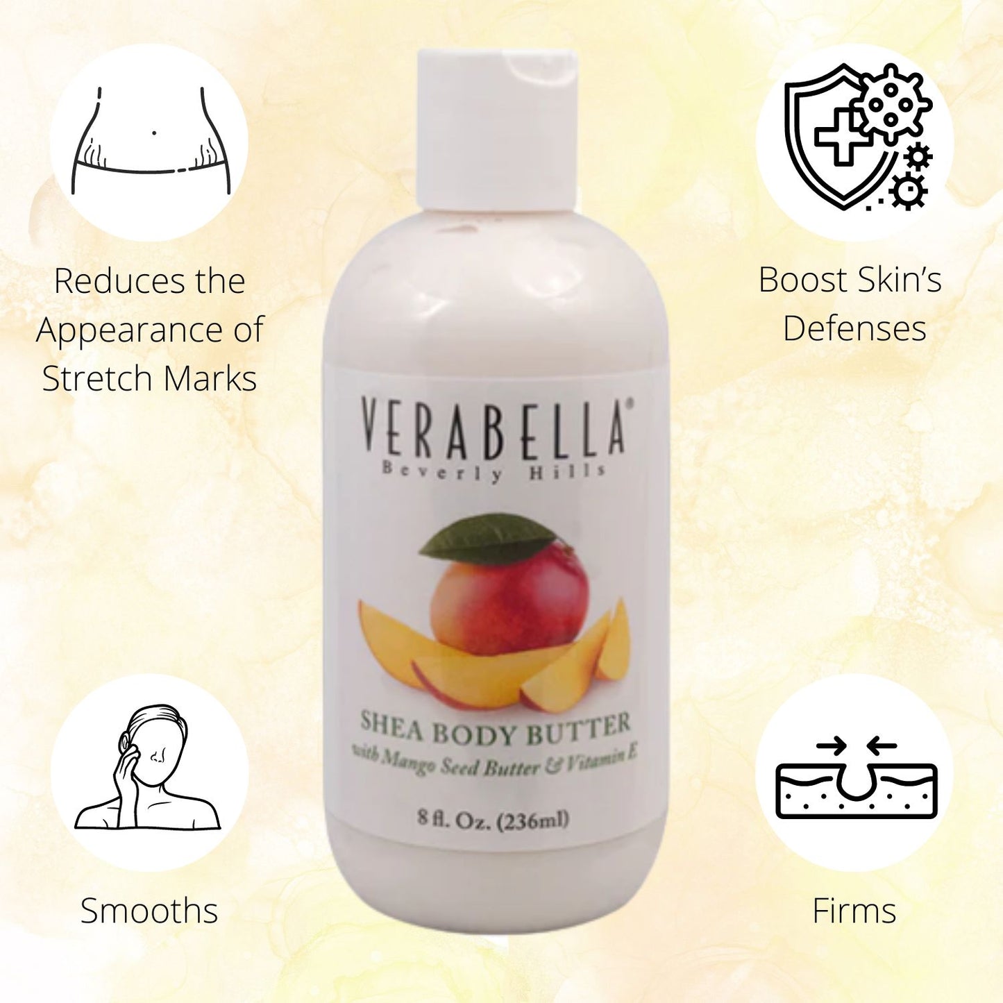 SHEA Body Butter with Mango & Vitamin E