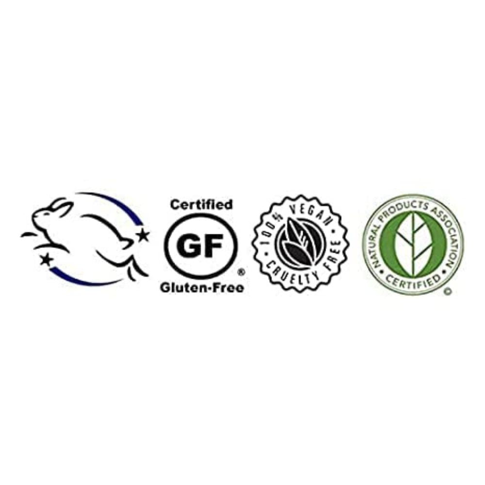 Zuzu Luxe is certified Gluten-Free, Vegan, Cruelty-Free, and Natural Products Association Certified