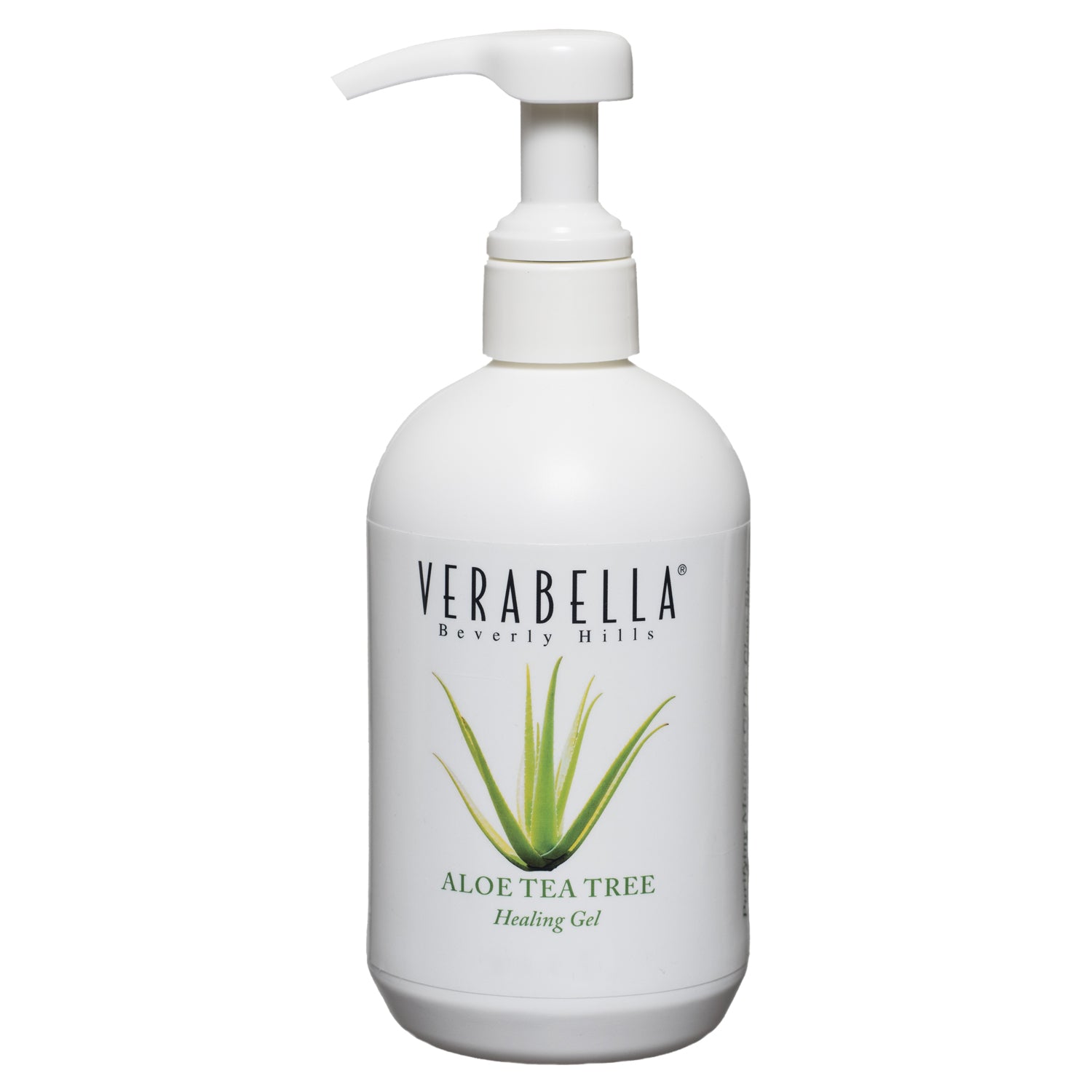 Large pump of VERABELLA Aloe Tea Tree Healing Gel