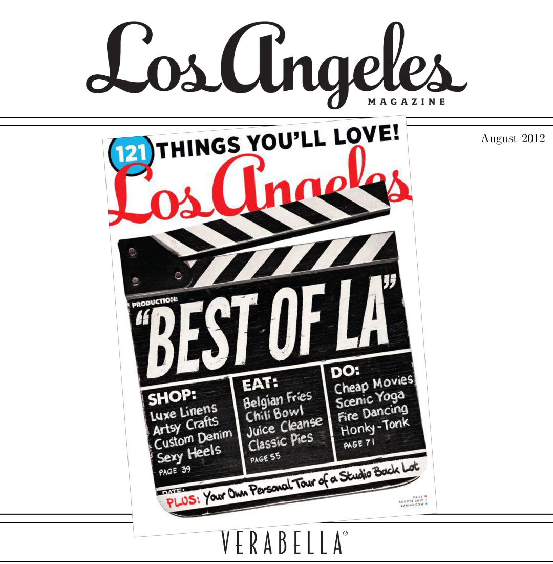 August 2012 LA Magazine 