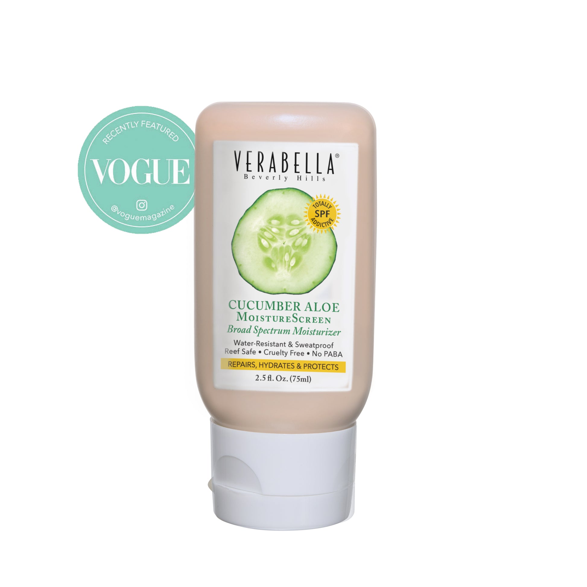 Verabella Cucumber Aloe MoistureScreen - tinted