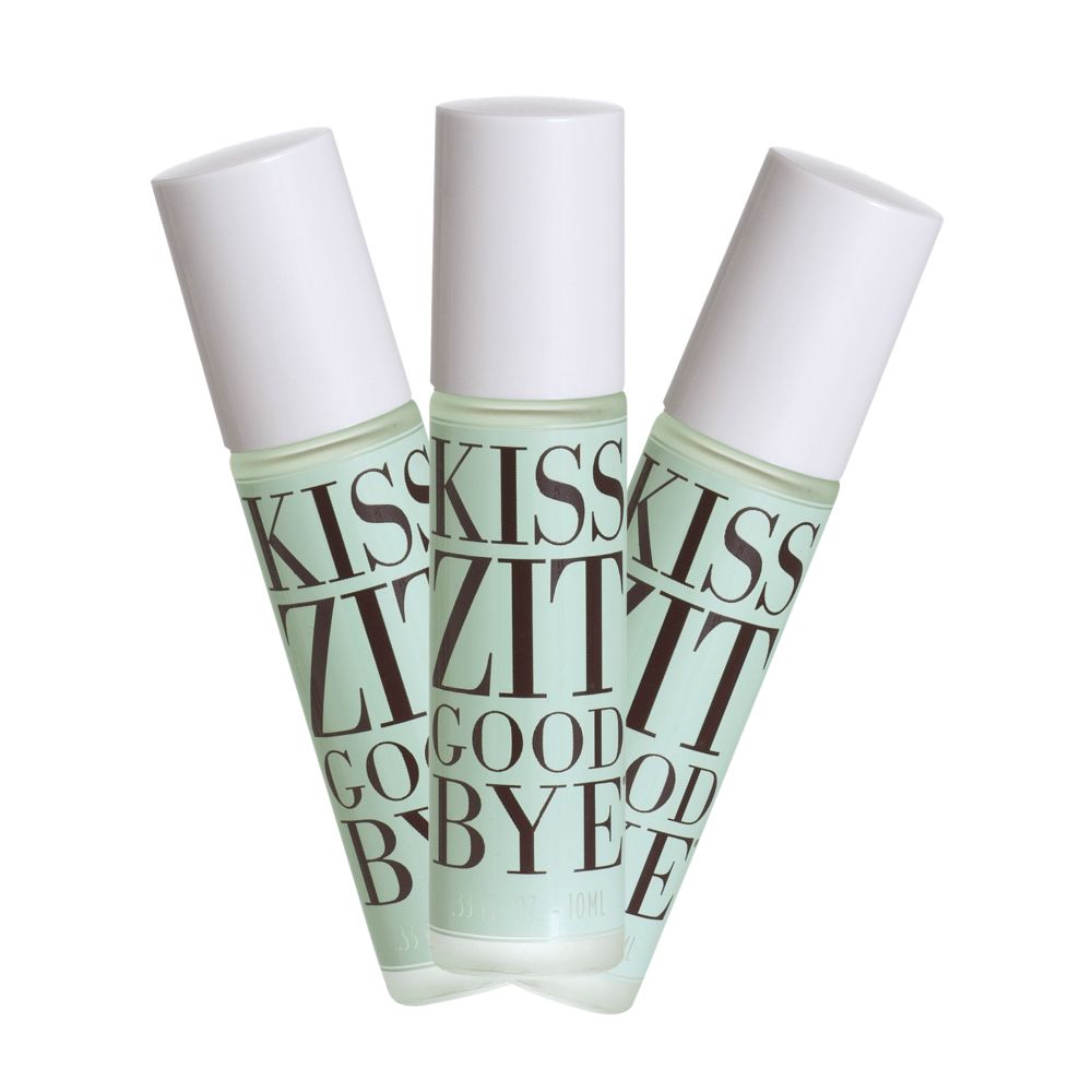 3-pack of VERABELLA Kiss Zit Goodbye Blemish Treatment Roll-On