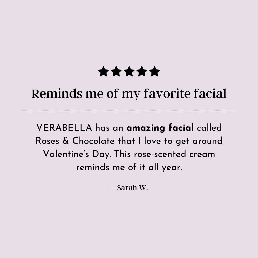 VERABELLA Bella Rosa Calming Skin Crème review - five stars