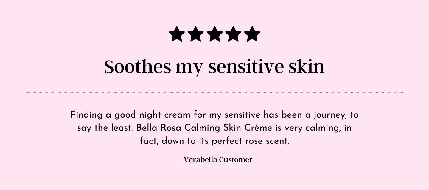Bella Rosa is five stars, review by real customer of Verabella