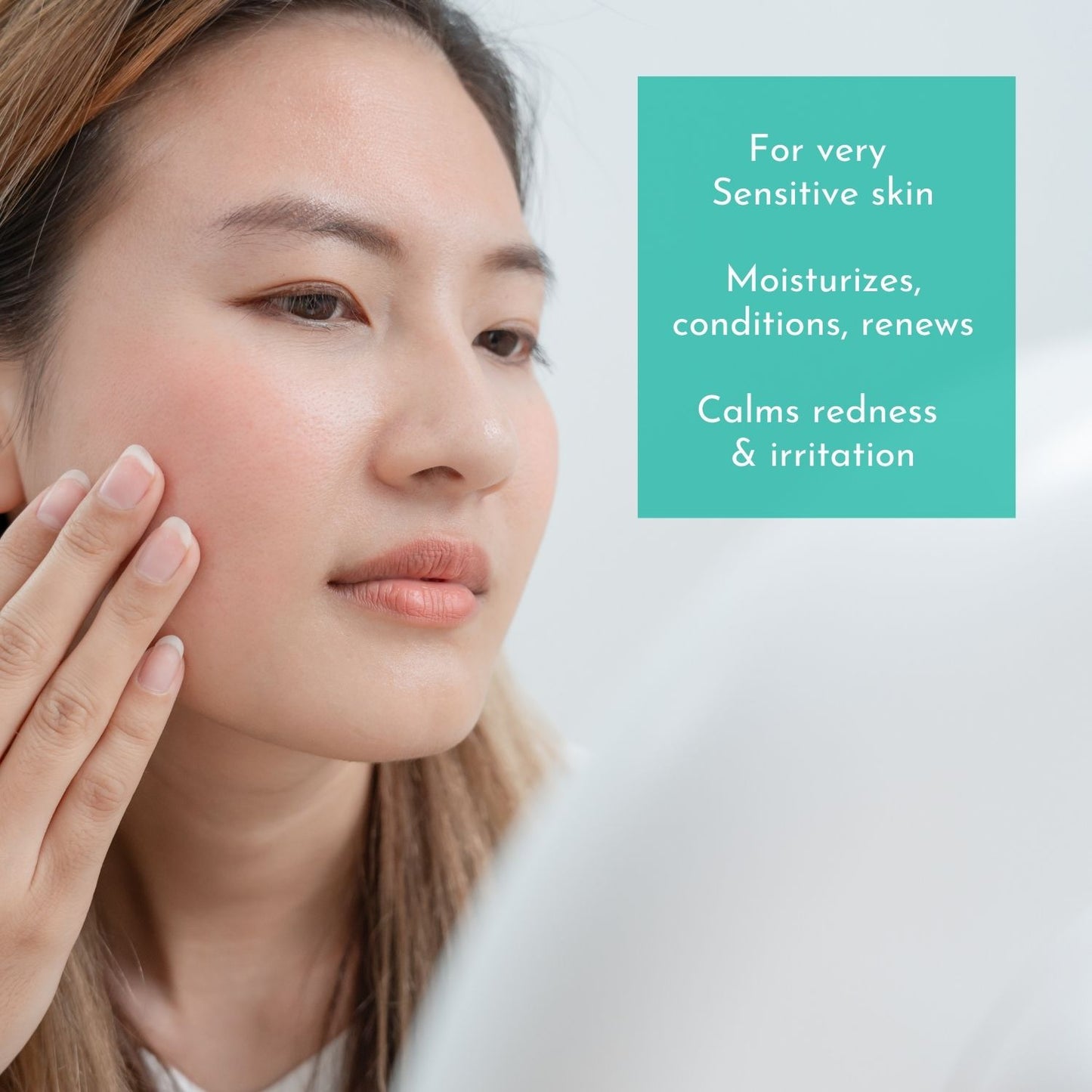 VERABELLA Bella Rosa is formulated for very sensitive skin