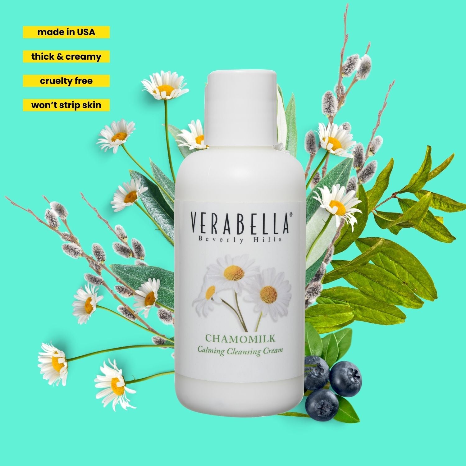 Milky Cleanser with Chamomile to Calm - Verabella Skincare