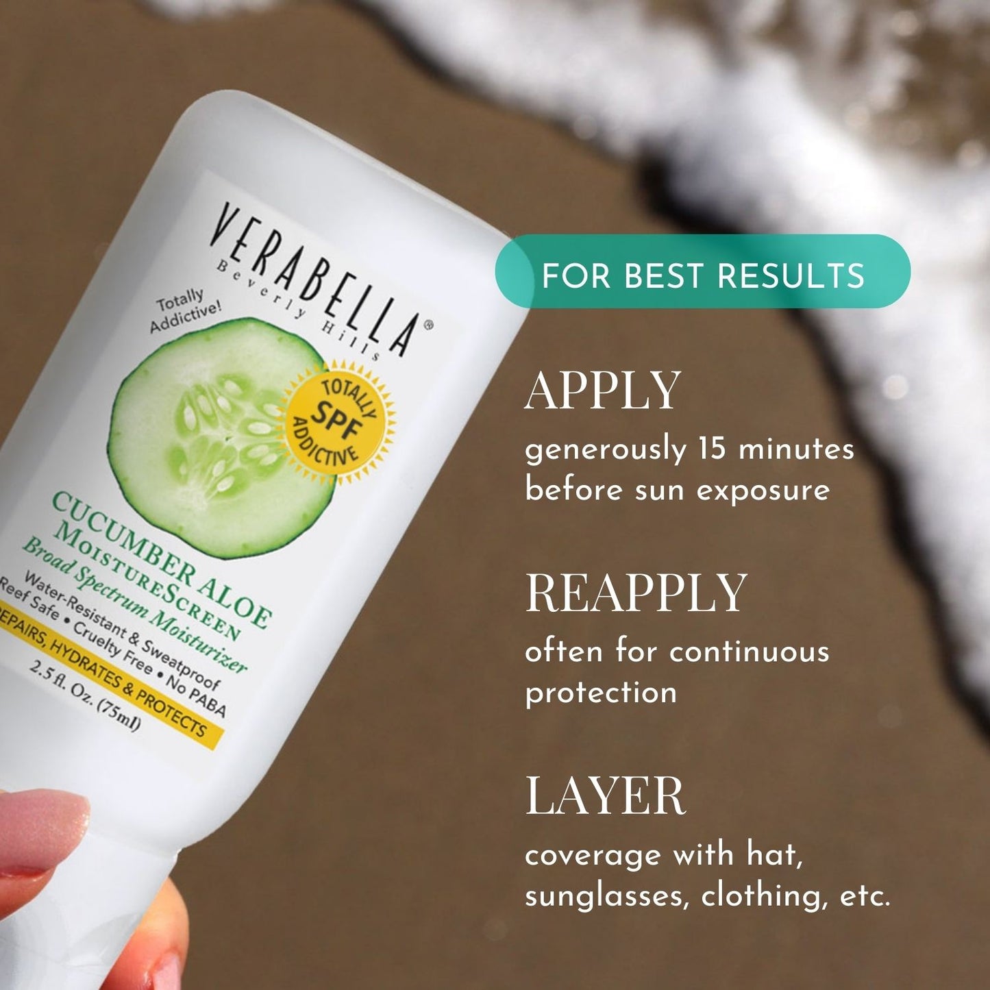 VERABELLA Cucumber Aloe Directions