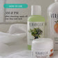 Verabella Herbal Beautea Skin Tonic with application instructions on a white background