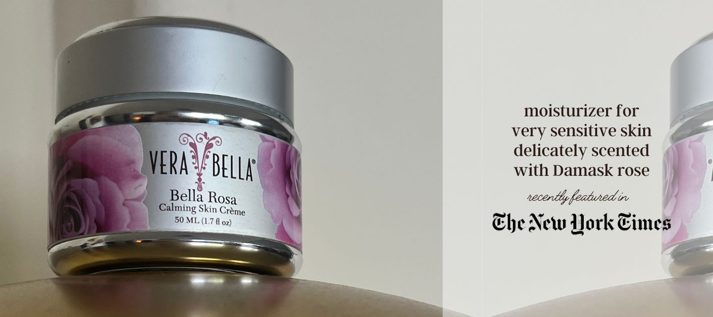 Verabella Bella Rosa moisturizer for very sensitive skin