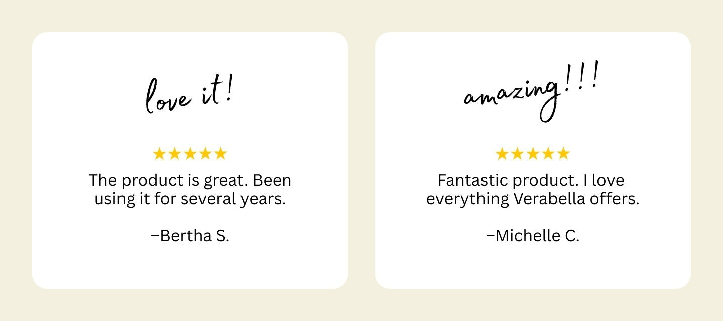 VERABELLA product reviews - Love it, amazing!