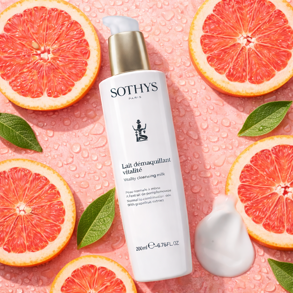 Sothys Paris Vitality Cleansing Milk with Grapefruit