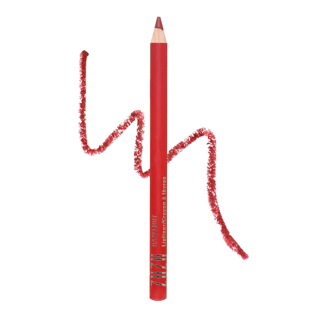 Zuzu Luxe Lip Pencil - Hazelnut with Swatch