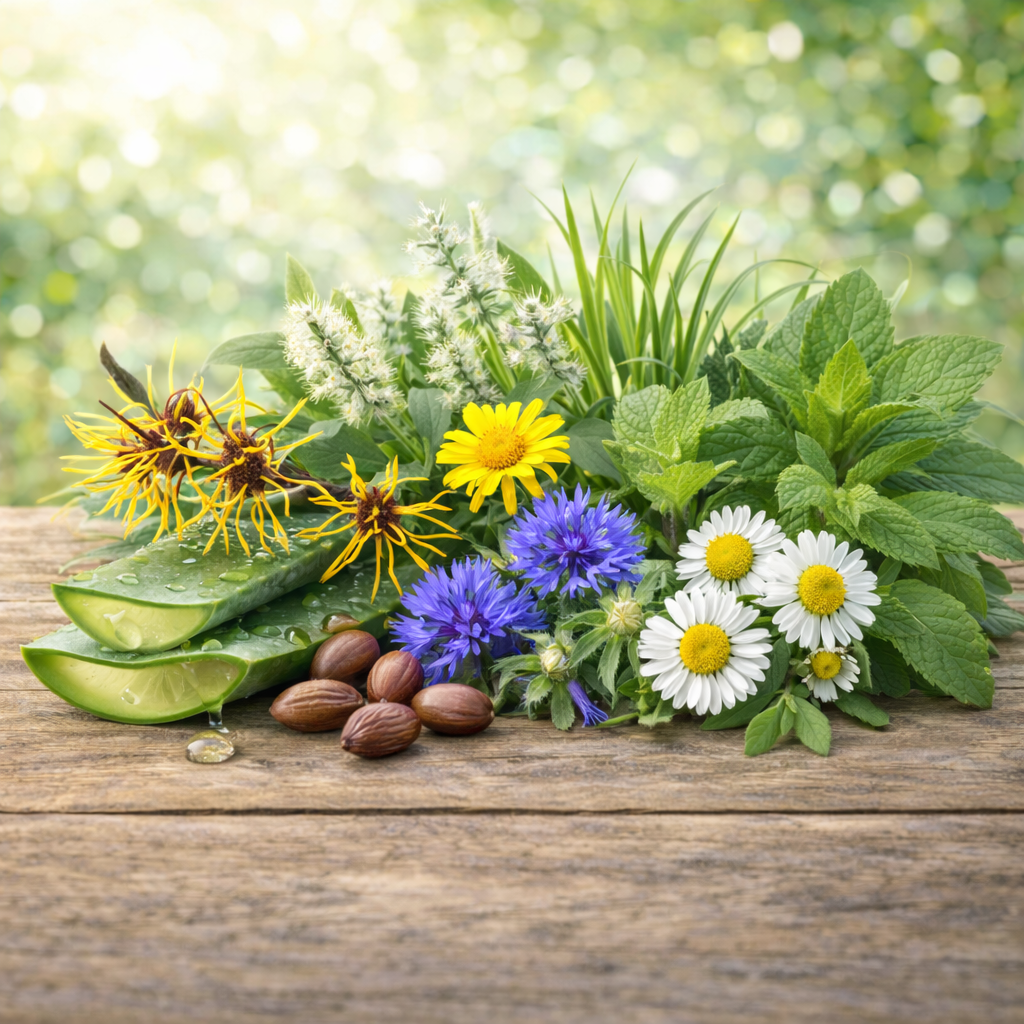 Key ingredients in VERABELLA Aloe Tea Tree Healing Gel