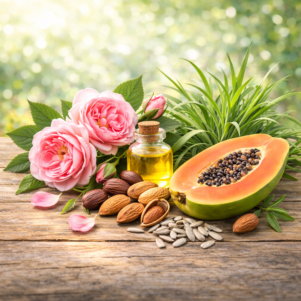 Key ingredients in VERABELLA Bella Rosa Calming Skin Creme