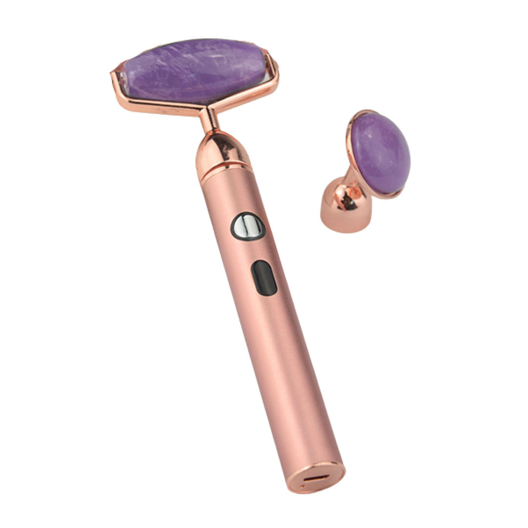 Vibrating Gemstone Roller in Amethyst - product image