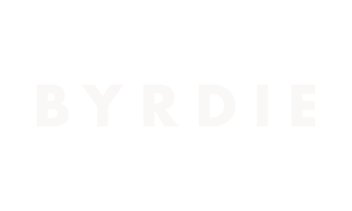 Byrdie Logo - white