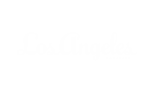 Los Angeles Magazine logo - white