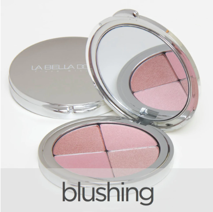 Blushing swatch