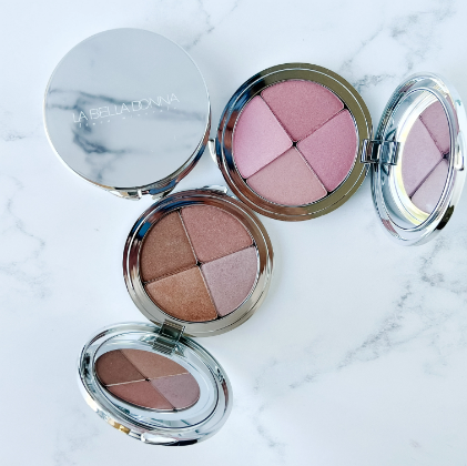 Compressed Mineral Quad Blushing and Bronze