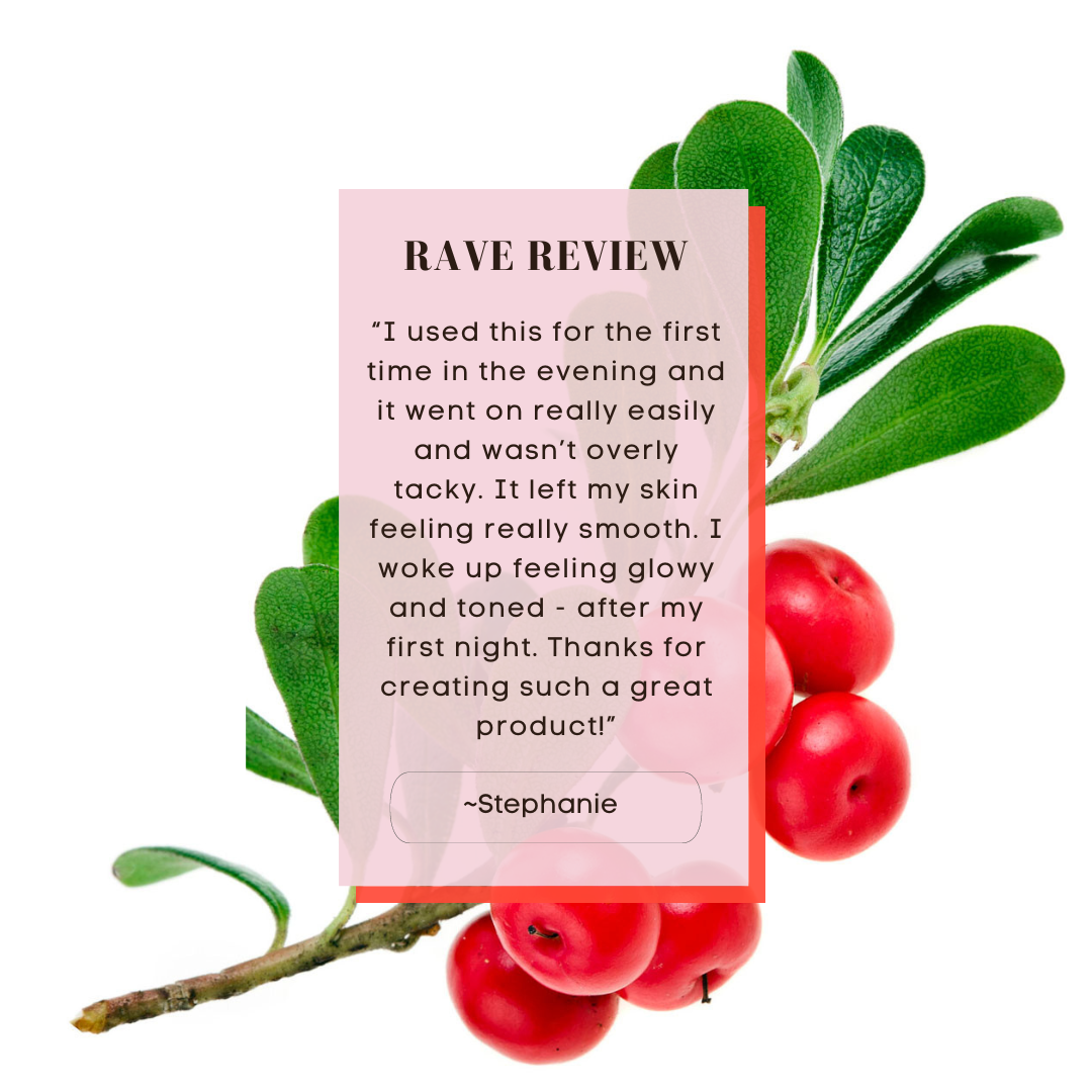 Rave Review - it left my skin feeling really smooth.