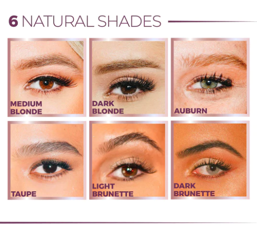 6 natural shade of brow mousse